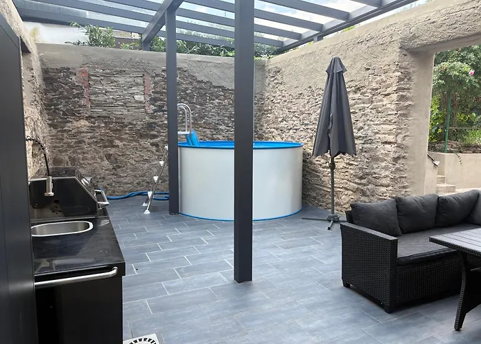 1-zimmer-apartment Mit Pool Und Kamin 아파트 엘렌츠폴터스도프